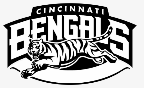 Bengals Logo Png - Cincinnati Bengals Logo Black And White, Transparent Png, Transparent PNG