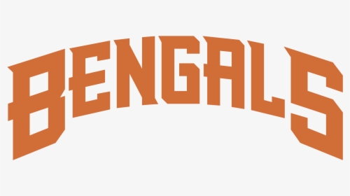 Cincinnati Bengals Text Logo, HD Png Download, Transparent PNG