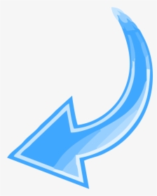 Curved Arrow Png Hd - Curved Arrow Transparent Background, Png Download, Transparent PNG