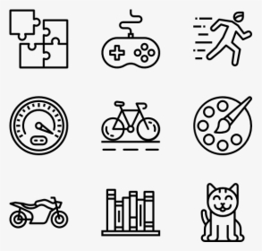 Hobbies - Work Icon, HD Png Download, Transparent PNG