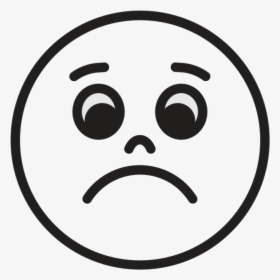 Sad Face Icon Png Image Free Download Searchpng - Smiley, Transparent Png, Transparent PNG