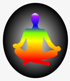 Free Clip Art Meditation Poses - Free Clip Art Meditation, HD Png Download, Transparent PNG