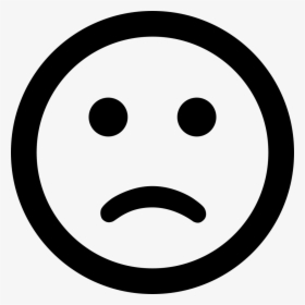 Transparent Frowny Face Clipart - Copyright Free, HD Png Download, Transparent PNG