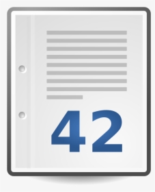 Document Number Icon, HD Png Download, Transparent PNG