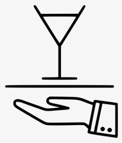 Bartender Barman Barkeeper Bar Waiter - Bartender Icon Png, Transparent Png, Transparent PNG