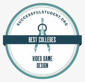 Best Video Game Design Colleges Badge - Game Design Colleges Logo, HD Png Download, Transparent PNG