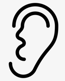 This Is A Basic Image Of The Human Ear - Deaf Png, Transparent Png, Transparent PNG