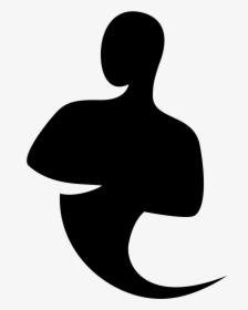 Vector Human Icon - Genie Png Black And White, Transparent Png, Transparent PNG