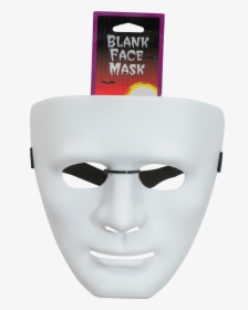 Blank Face Mask, , Large - Face Mask, HD Png Download, Transparent PNG