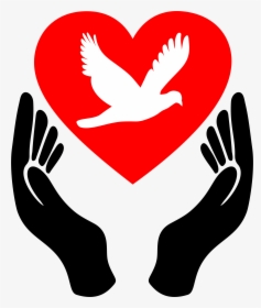 Transparent Peace Sign Hand Png - Symbol Of Love And Peace, Png Download, Transparent PNG
