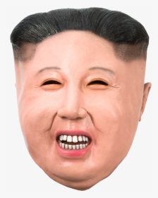 Lateksmaske I Form Av Kim Jong Un - King Jong Un Face Png, Transparent Png, Transparent PNG