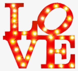 Red Love Sign Textstickers - Украшение На День Святого Валентина Своими Руками, HD Png Download, Transparent PNG