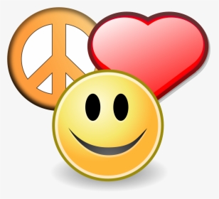 Free Peace Sign Clipart 3 Image - Peace And Love, HD Png Download, Transparent PNG