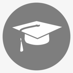 Blue Mortar Board Icon, HD Png Download, Transparent PNG