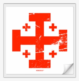 Jerusalem Cross Sticker   Class - Knights Holy Sepulcher Logo, HD Png Download, Transparent PNG