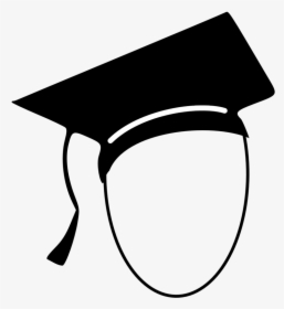 Student With Mortarboard - Square Academic Cap, HD Png Download, Transparent PNG