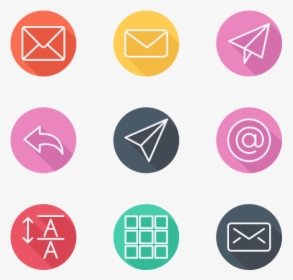 Text And Email - Icon, HD Png Download, Transparent PNG