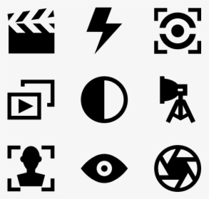 Cameras And Camcorders Straight - Icon, HD Png Download, Transparent PNG