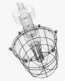 Mechanical Engineering Wireframe - Sketch, HD Png Download, Transparent PNG