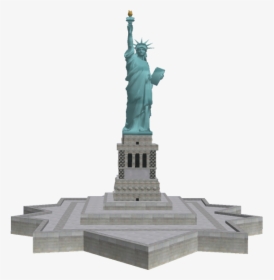 Transparent Statue Of Liberty Png - Stachu Of Liberti Png, Png Download, Transparent PNG