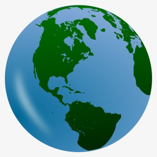 Globe - Png - Transparent Background Earth Clip Art, Png Download, Transparent PNG