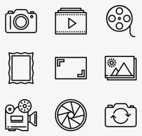 Photo And Video - Car Spare Parts Icon, HD Png Download, Transparent PNG