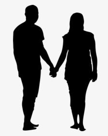 Man And Wife Silhouette, HD Png Download, Transparent PNG