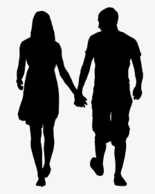 Couple Silhouette, HD Png Download, Transparent PNG