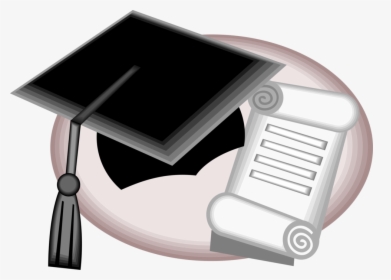 Vector Illustration Of Diploma Scroll Containing Writing - Graduation Diploma Scroll, HD Png Download, Transparent PNG