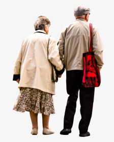 Couple Walking Png - Old People Walking Png, Transparent Png, Transparent PNG