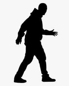 Walking Man Silhouette Png, Transparent Png, Transparent PNG