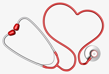 Stethoscope Heart Nursing Stock Photography Clip Art - Red Stethoscope Heart Clipart, HD Png Download, Transparent PNG