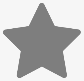 Grey Star Icon Png, Transparent Png, Transparent PNG