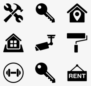 Real Estate - Taxi Icons, HD Png Download, Transparent PNG
