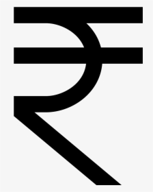 Indian Rupee Sign Currency Symbol - Transparent Background Rupee Symbol, HD Png Download, Transparent PNG