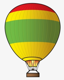 Free Hot Air Balloon Clip Art - Hot Air Balloon Clipart With Fire, HD Png Download, Transparent PNG