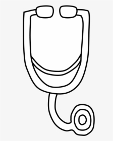 Stethoscope, Png Stethoscope, Black And White, Transparent Png, Transparent PNG