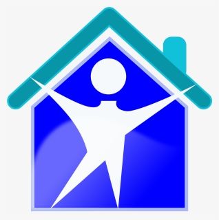 Blue,electric Blue,angle - Real Estate Logo Png Small, Transparent Png, Transparent PNG