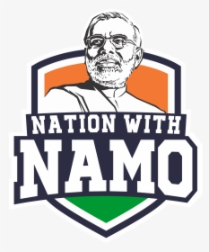 Transparent Bjp Symbol Png - Nation With Namo Logo, Png Download, Transparent PNG