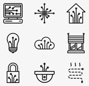 Smart Home System - Objectives Line Icon, HD Png Download, Transparent PNG