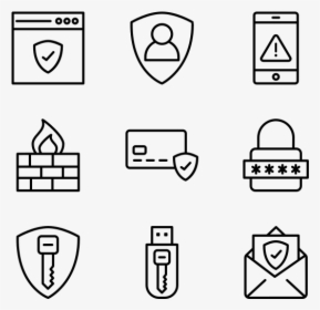 Security - Furniture Icons Top View, HD Png Download, Transparent PNG