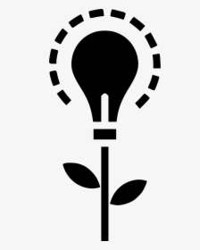 Idea Innovation Bulb Invention Startup Boost Svg Png - Bulb Idea Icon Png, Transparent Png, Transparent PNG