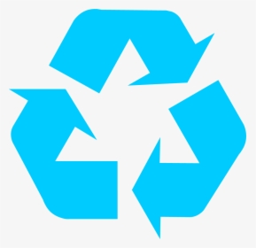 Recycling Symbol Icon Sol - Recycle Symbol Blue, HD Png Download, Transparent PNG
