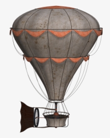 Hot Air Balloon Vintage Clip Arts - Air Balloon Vintage Clipart Png, Transparent Png, Transparent PNG