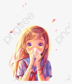 Tears Clipart Mother - Anime Little Girl Png, Transparent Png, Transparent PNG