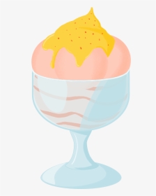 Transparent Ice Cream In A Cup Clipart - Ice Cream, HD Png Download, Transparent PNG