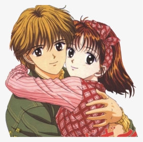 Little Anime Boy And Girl Png Image One Call From Best Friend Transparent Png Transparent Png Image Pngitem