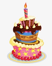 Clip Art St Clip Art - 1 Birthday Cake Png, Transparent Png, Transparent PNG