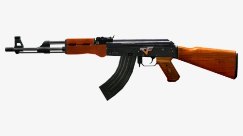 Wooden Ak-47 - Black Ak 47 Gun, HD Png Download, Transparent PNG