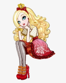 Ever After High Characters Apple White, HD Png Download, Transparent PNG
